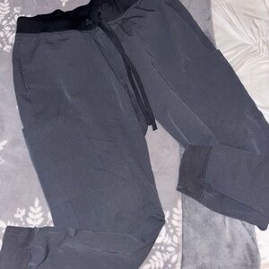 Mandala Pewter Scrub Pants